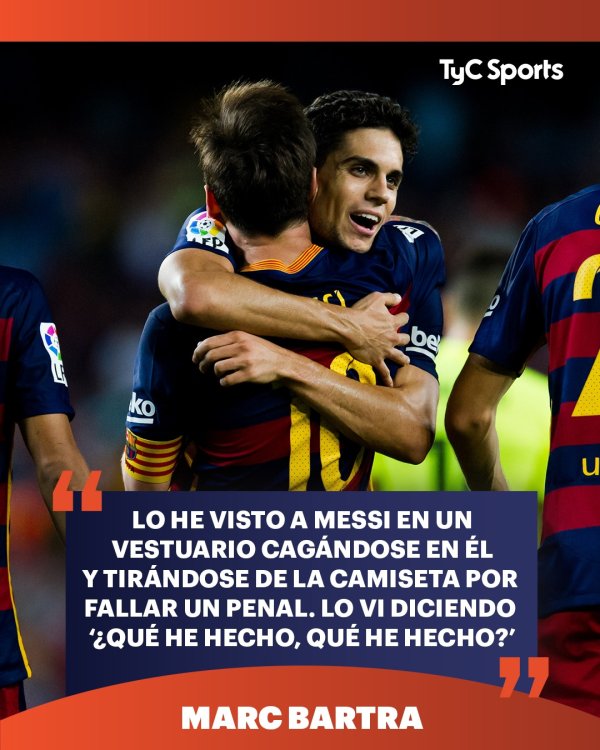 Bartra: Messi once blamed hims