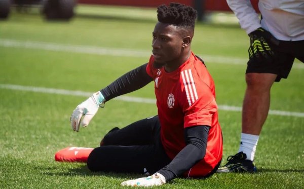 Onana is injured in training f
